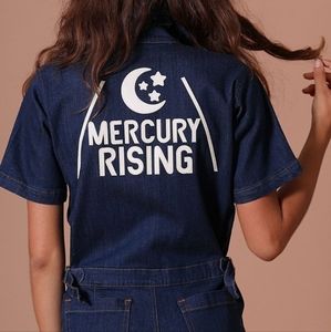 Sugarhigh Lovestoned Mercury Rising Denim Romper